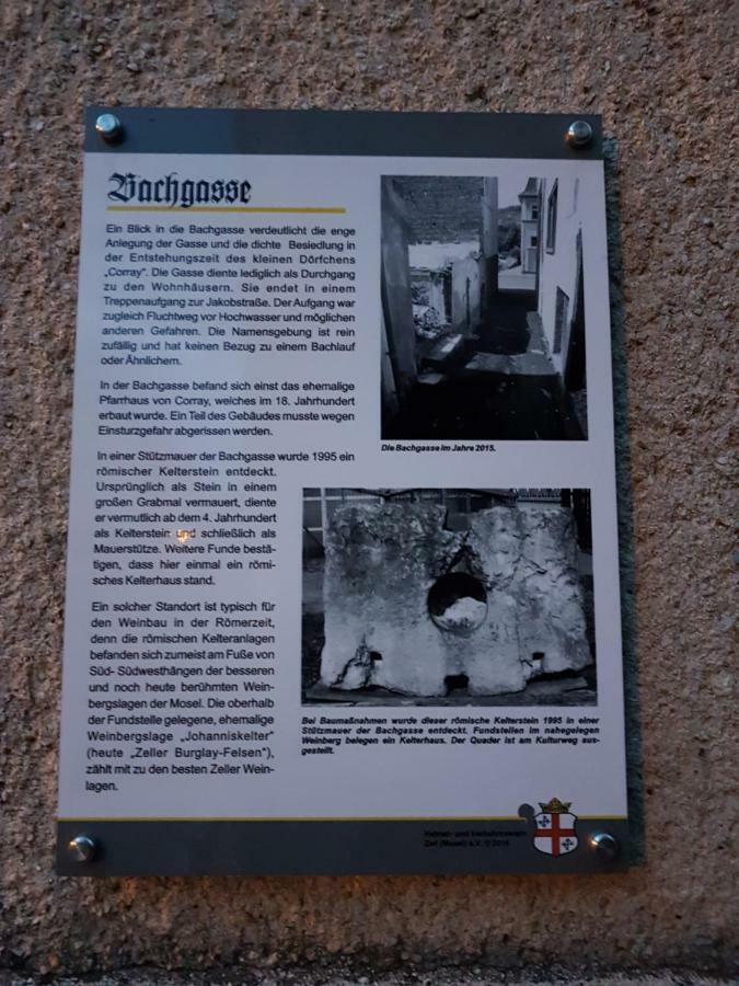 Haus Am Bachgasse - Haus Von 1777 Mit Sauna ツェル・アン・デル・モーゼル エクステリア 写真